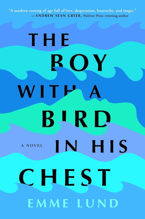 Cover for The Boy With a Bird In His Chest by Emme Lund